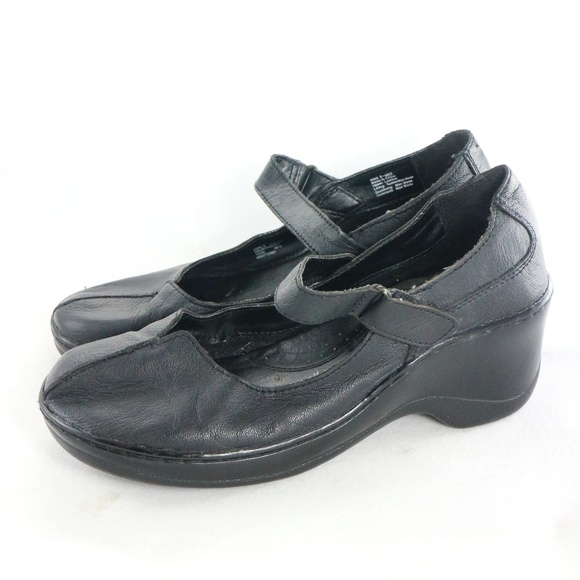 Sonoma Shoes - SONOMA Life Style Black Vegan Mary Jane Wedges